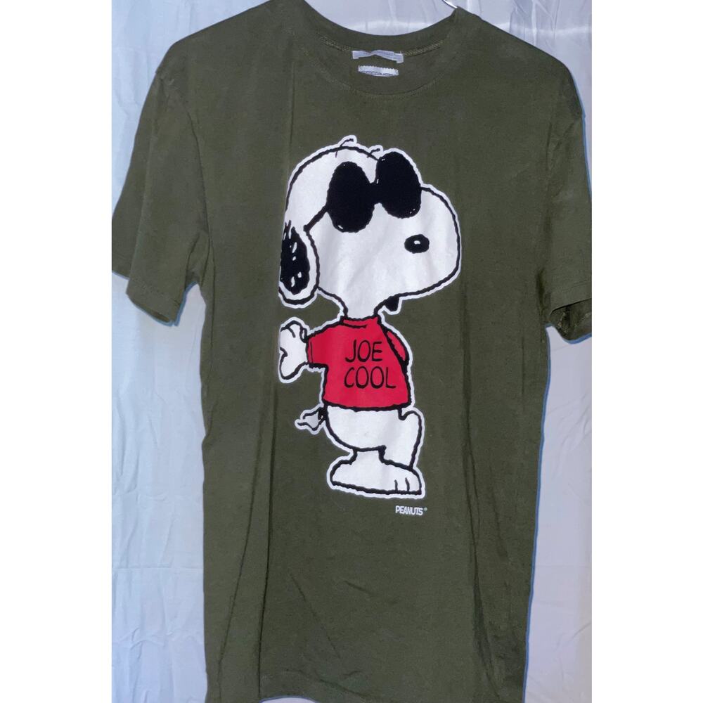 Zara Snoopy Joe Cool Tee Sz S EUC